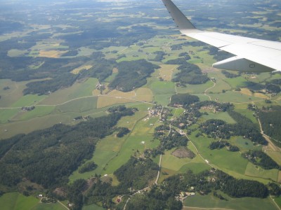 Borgby från ovan 1. Foto C Borgström